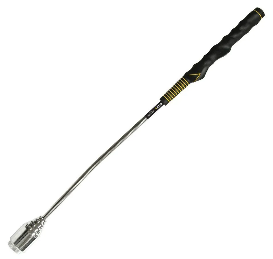 sklz-tempo-and-grip-trainer-b-ton-d-entra-nement-et-d-chauffement-de-golf-avec-g image 1