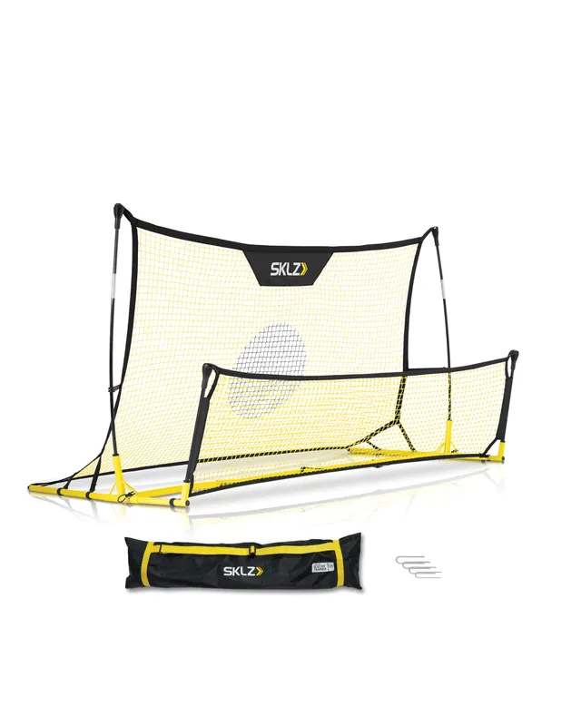 sklz-quickster-soccer-trainer-filet-de-r-verb-ration-6ft-x-4ft-pour-contr-le-et- image 1