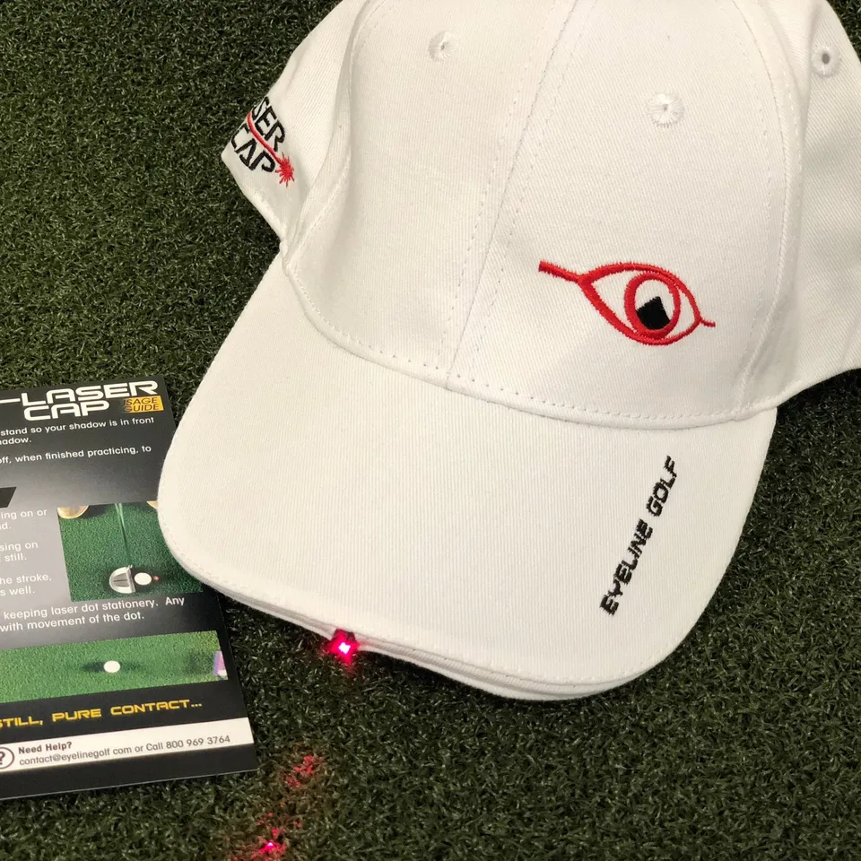 eyeline-golf-laser-cap-casquette-d-alignement-laser-pour-putting image 1