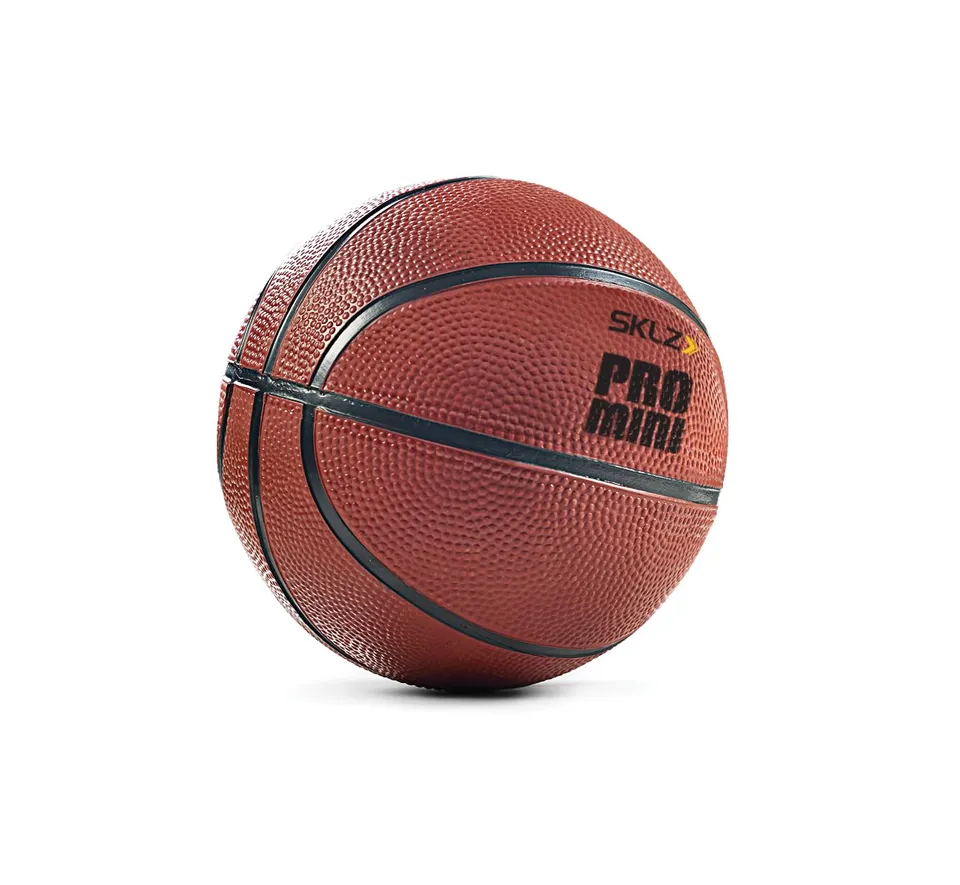 sklz-mini-ballon-de-basketball-12-5-cm-marron-ballon-de-remplacement-pro-mini-ho image 1