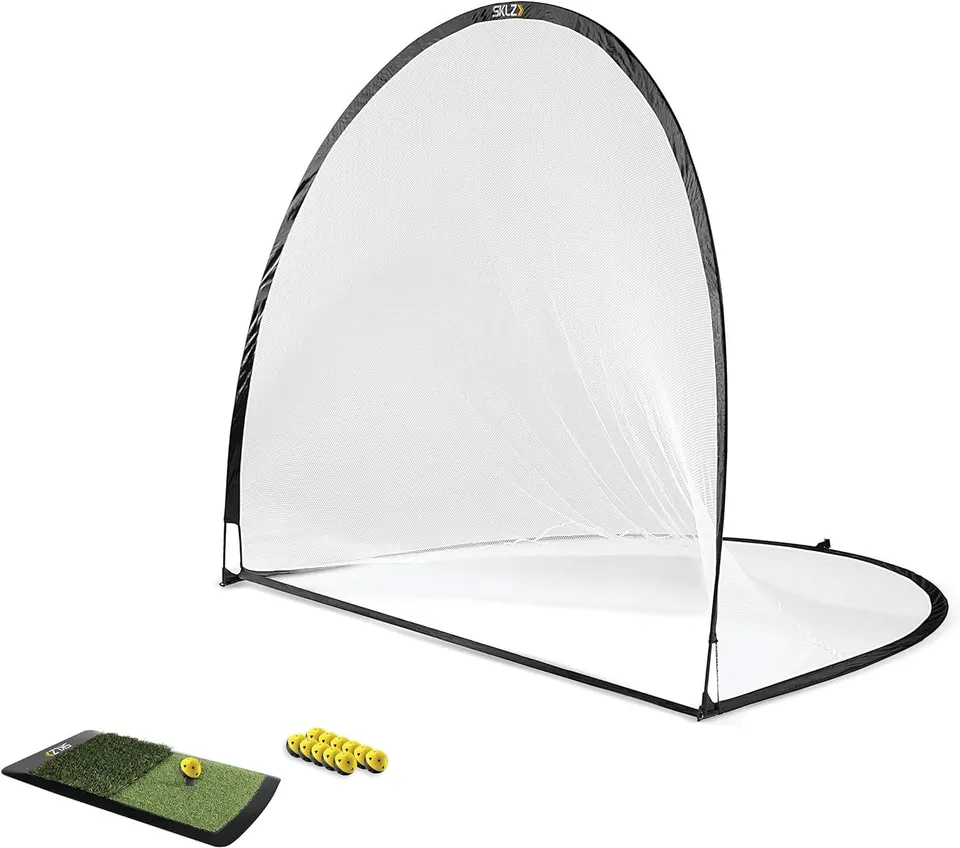 sklz-accelerator-kit-d-entra-nement-golf-complet-filet-2-13-m-12-balles-d-impact image 1