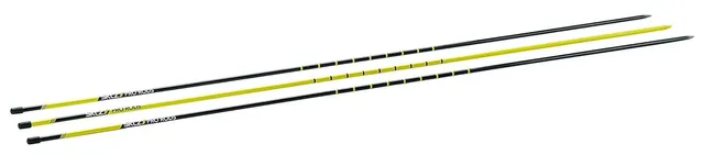 sklz-pro-rods-lot-de-3-tiges-d-alignement-golf-1-22-m-avec-9-anneaux-fibre-de-ve image 1