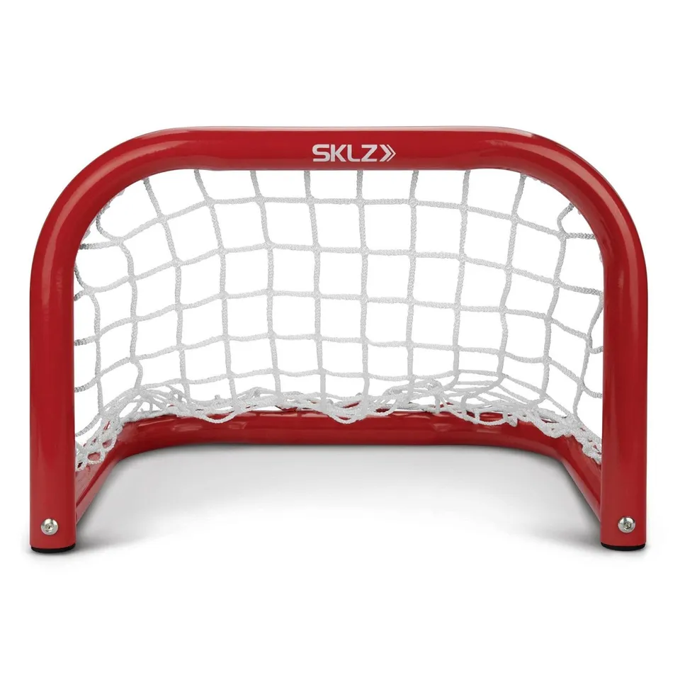 sklz-mini-passing-target-cible-de-passes-hockey-avec-cadre-acier-2-54-cm-et-file image 1