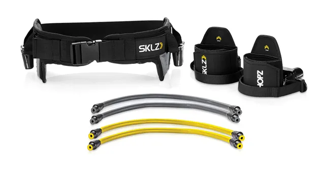 sklz-hopz-trainer-trigger-point-corde-sauter-avec-harnais-r-glable-pour-puissanc image 1