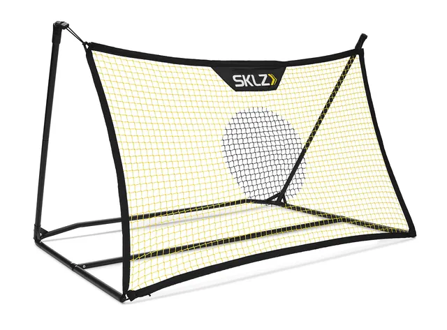 sklz-soccer-trainer-solo-entra-neur-de-football-individuel-avec-filet-de-rebond- image 1