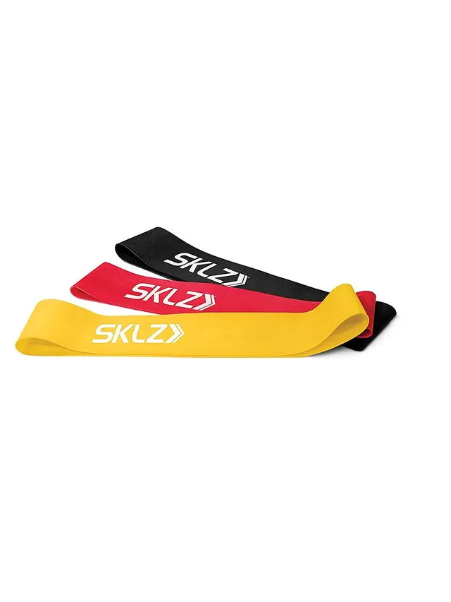 sklz-mini-bandes-d-entra-nement-kit-de-3-bandes-de-r-sistance-tension-moyenne-po image 1