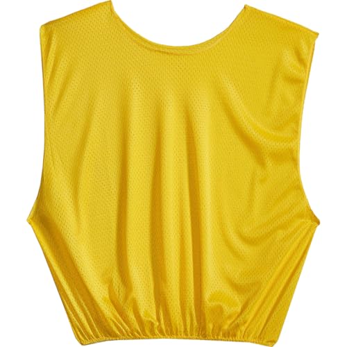 sklz-sports-lot-de-6-maillots-d-entra-nement-en-maille-respirante-adulte-jaune-t image 4