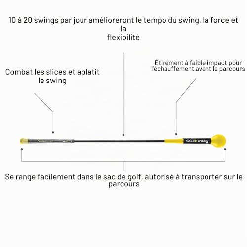 sklz-gold-flex-40-b-ton-d-entra-nement-golf-de-tempo-et-chauffement-40-pouces-10 image 6