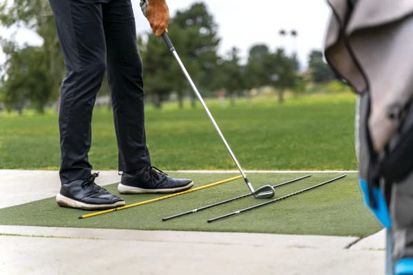 sklz-pro-rods-lot-de-3-tiges-d-alignement-golf-1-22-m-avec-9-anneaux-fibre-de-ve image 4