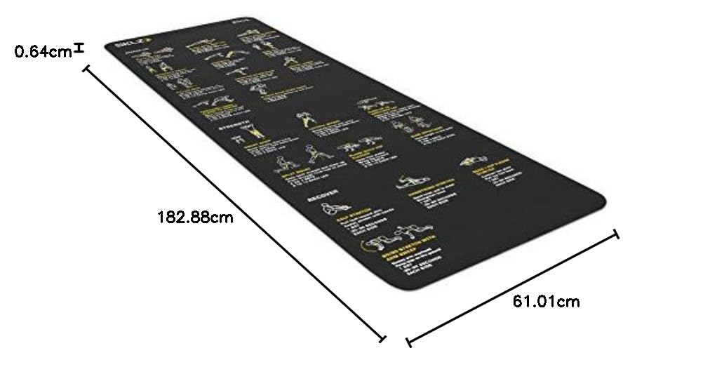 triggerpoint-sklz-sport-performance-trainer-mat-tapis-d-exercice-183-61-cm-6-3-m image 3