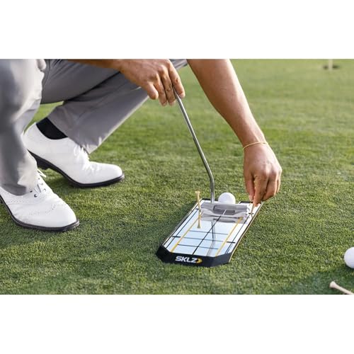 sklz-true-line-miroir-de-putting-de-golf-avec-marqueurs-d-alignement-et-fentes-p image 7