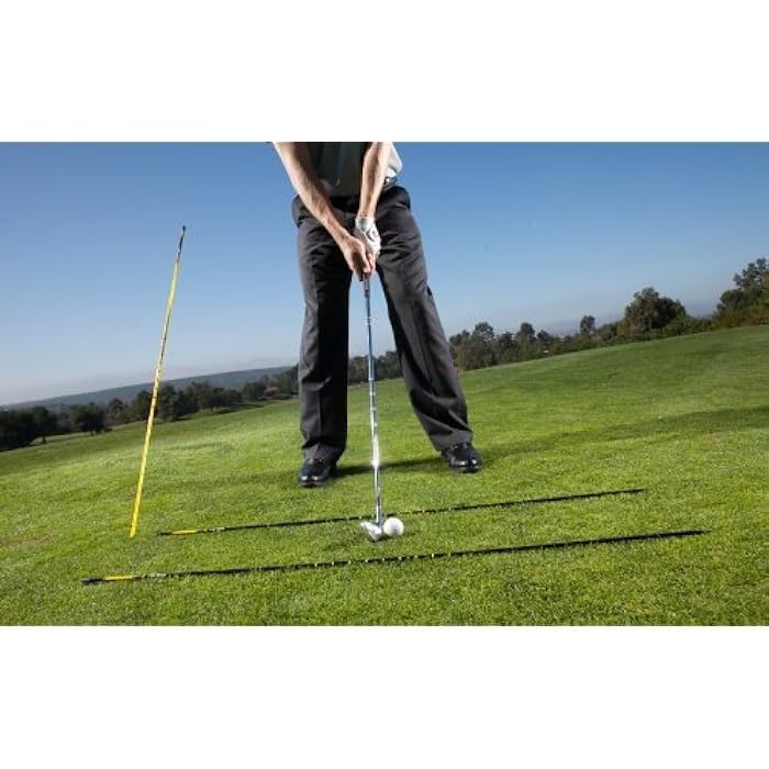 sklz-pro-rods-lot-de-3-tiges-d-alignement-golf-1-22-m-avec-9-anneaux-fibre-de-ve image 8