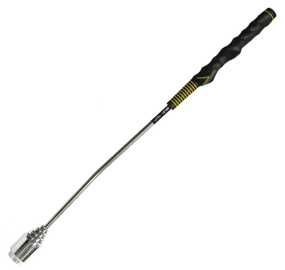 sklz-tempo-and-grip-trainer-b-ton-d-entra-nement-et-d-chauffement-de-golf-avec-g image 1