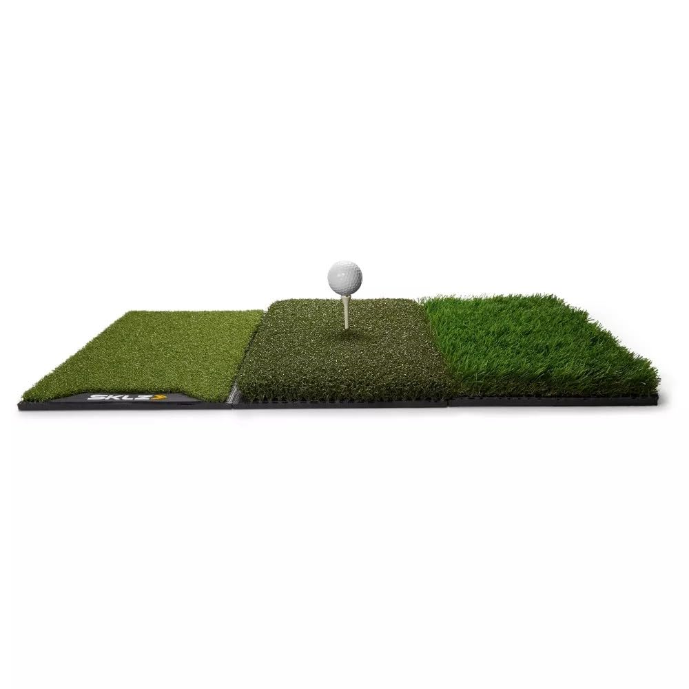 sklz-pure-practice-mat-6-tapis-d-entra-nement-golf-trois-surfaces-tee-fairway-ro image 2