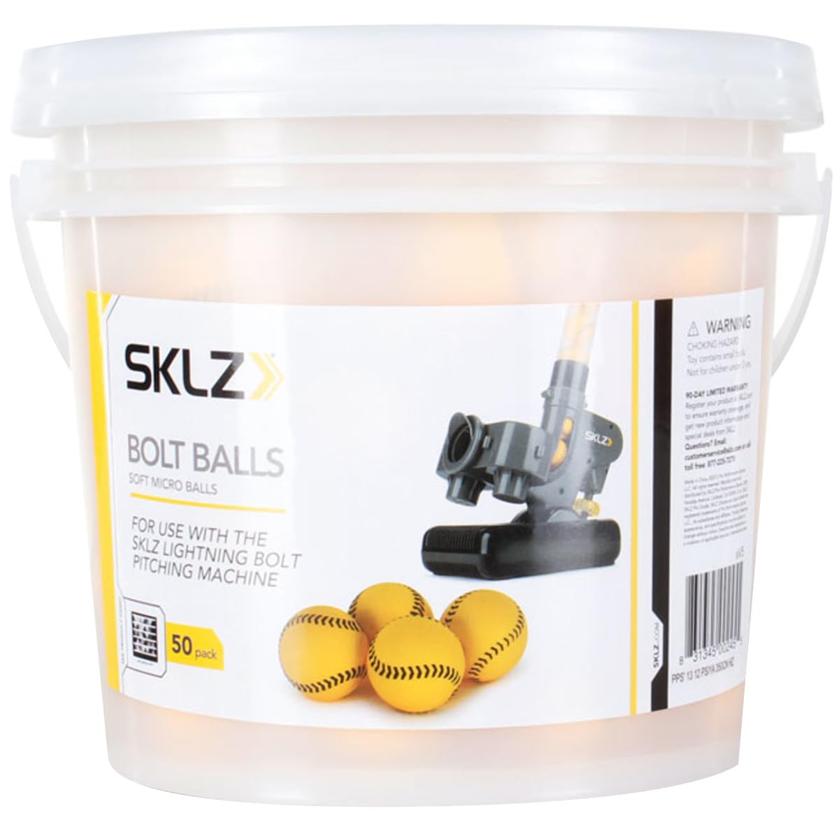 sklz-bolt-balls-lot-de-balles-d-entra-nement-en-mousse-de-rechange-pour-machine- image 5