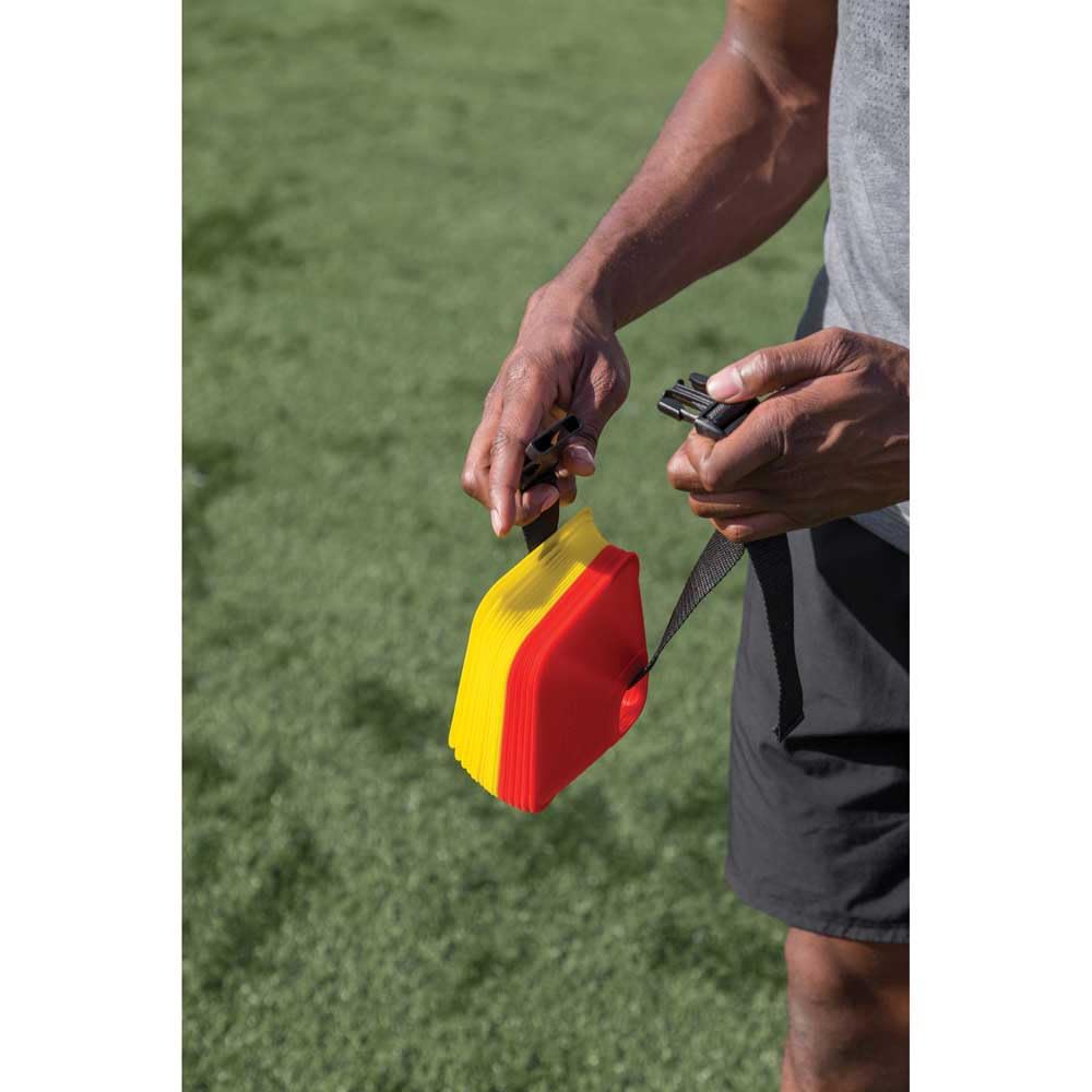 sklz-mini-cones-lot-de-20-c-nes-d-agilit-et-de-pliom-trie-5-1-cm-base-carr-e-ave image 4