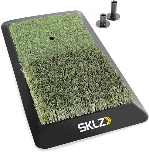 sklz-rick-smith-launch-pad-tapis-d-entra-nement-de-golf-3-en-1-avec-tees-surface image 6