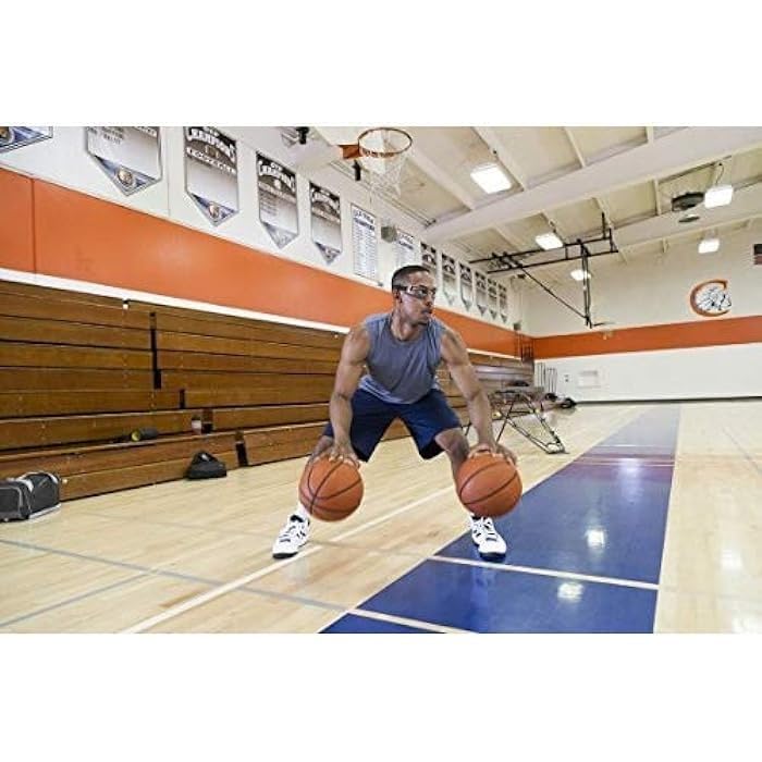 sklz-court-vision-lunettes-d-entra-nement-au-dribble-t-te-haute-pour-basketball- image 3