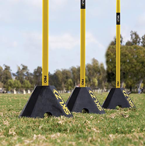 sklz-pro-training-base-lot-de-2-lests-en-caoutchouc-1-8-kg-pour-poteaux-arcs-et- image 8