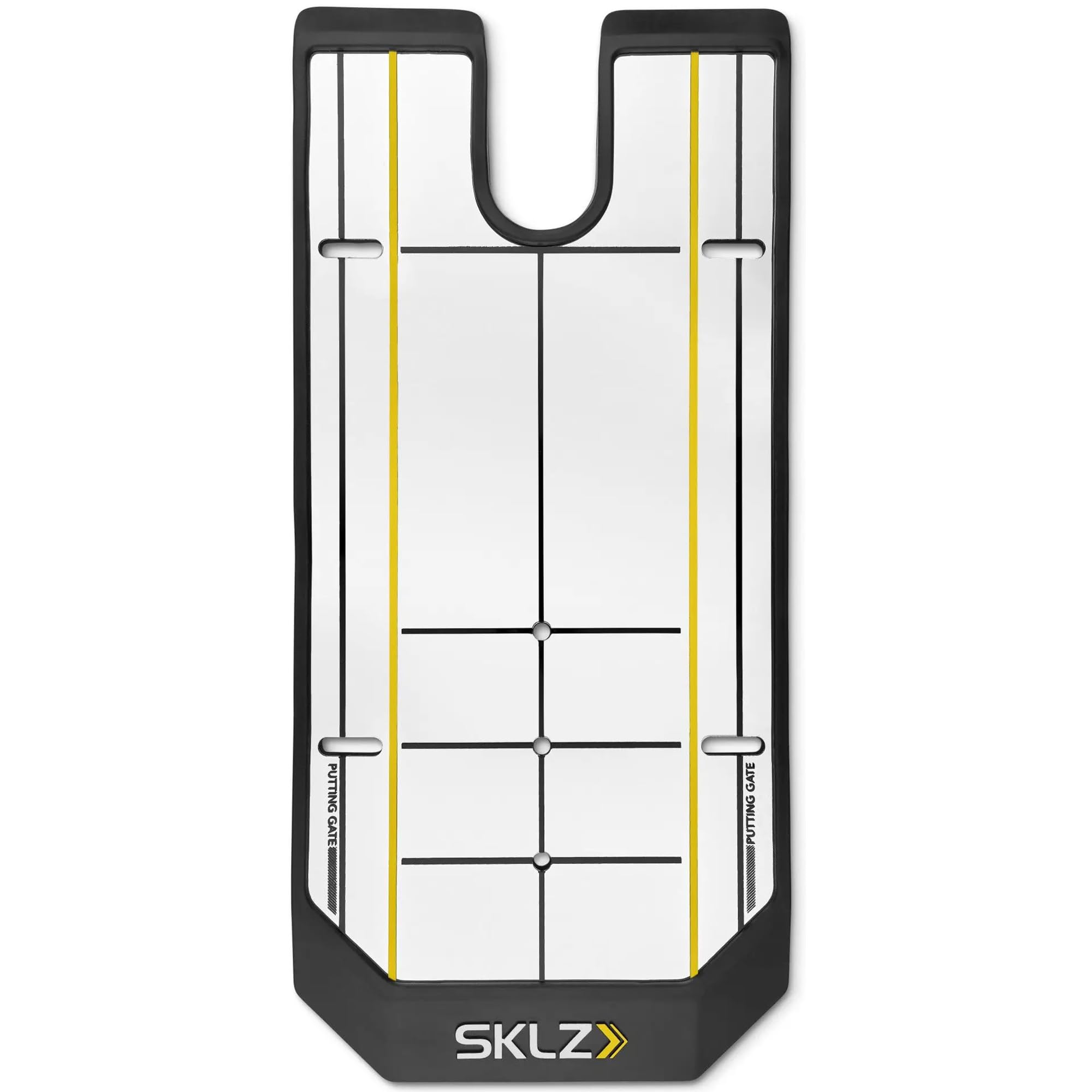 sklz-true-line-miroir-de-putting-de-golf-avec-marqueurs-d-alignement-et-fentes-p image 2