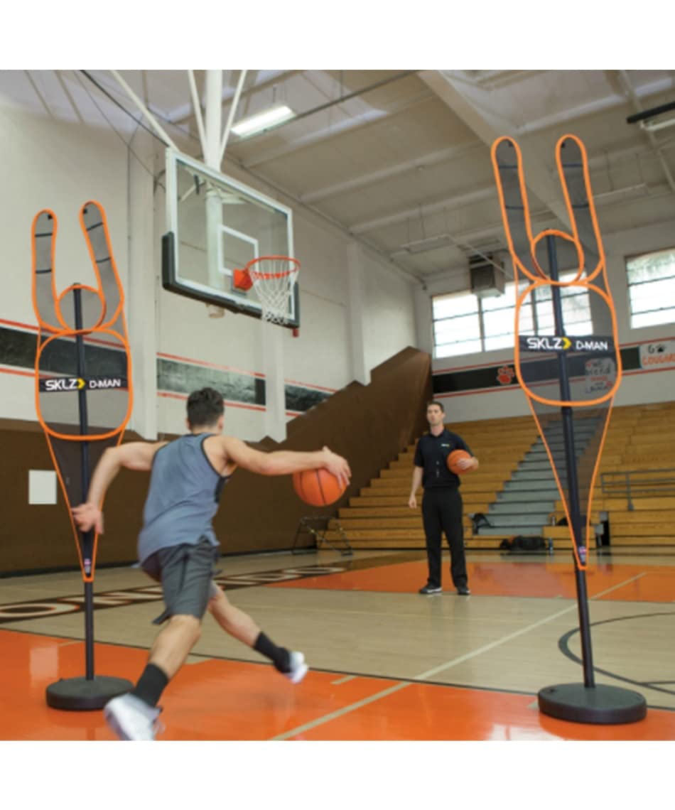 sklz-d-man-mannequin-de-d-fense-basket-portable-bras-lev-s-hauteur-ajustable-198 image 7