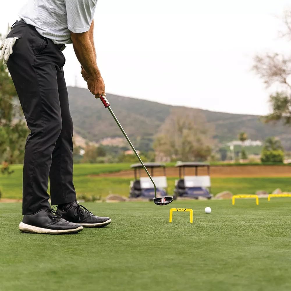 sklz-putt-path-gates-aide-au-putting-avec-3-portes-de-10-20-et-30-cm-pour-am-lio image 2