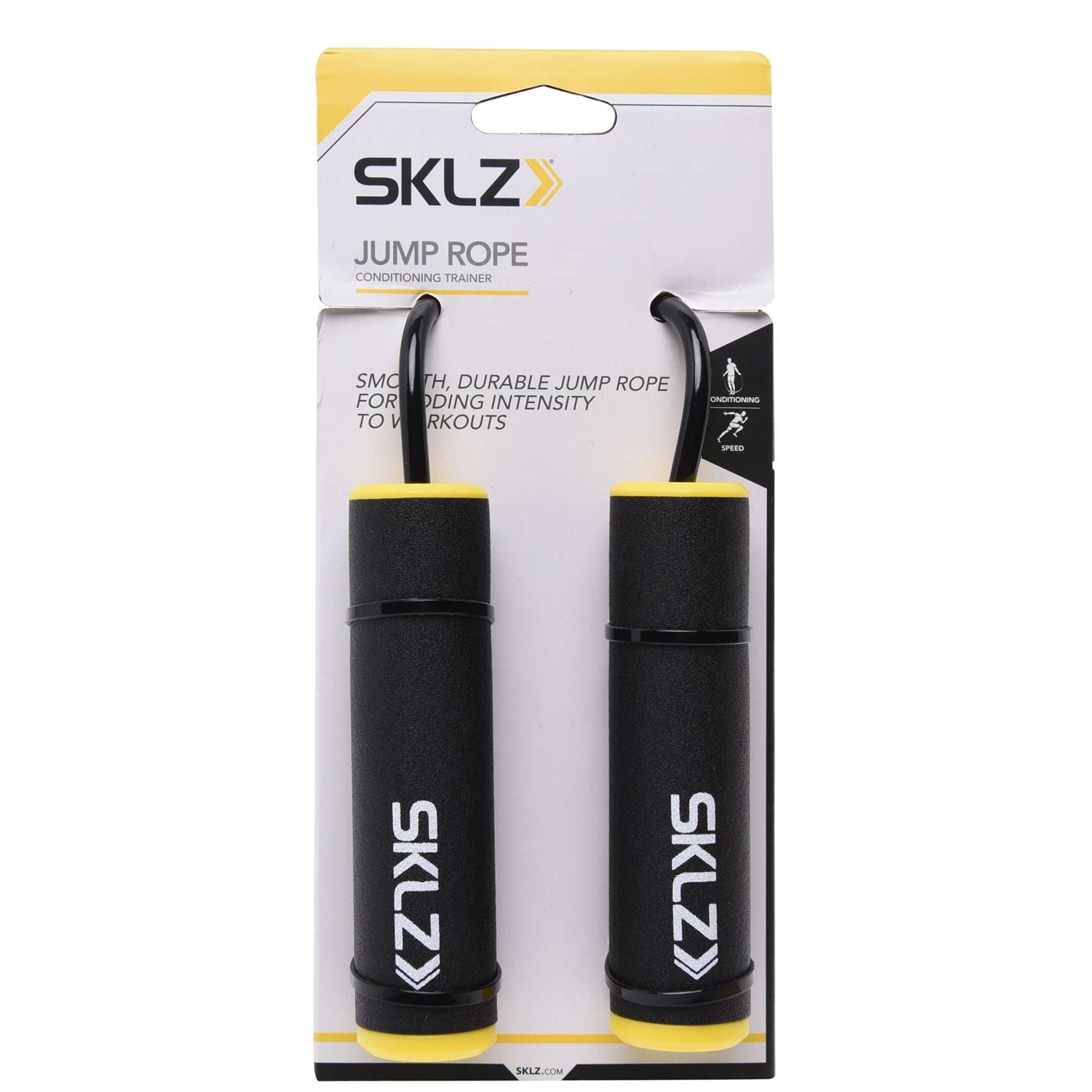 sklz-performance-corde-sauter-r-glable-avec-pivot-central-et-poign-es-rembourr-e image 1