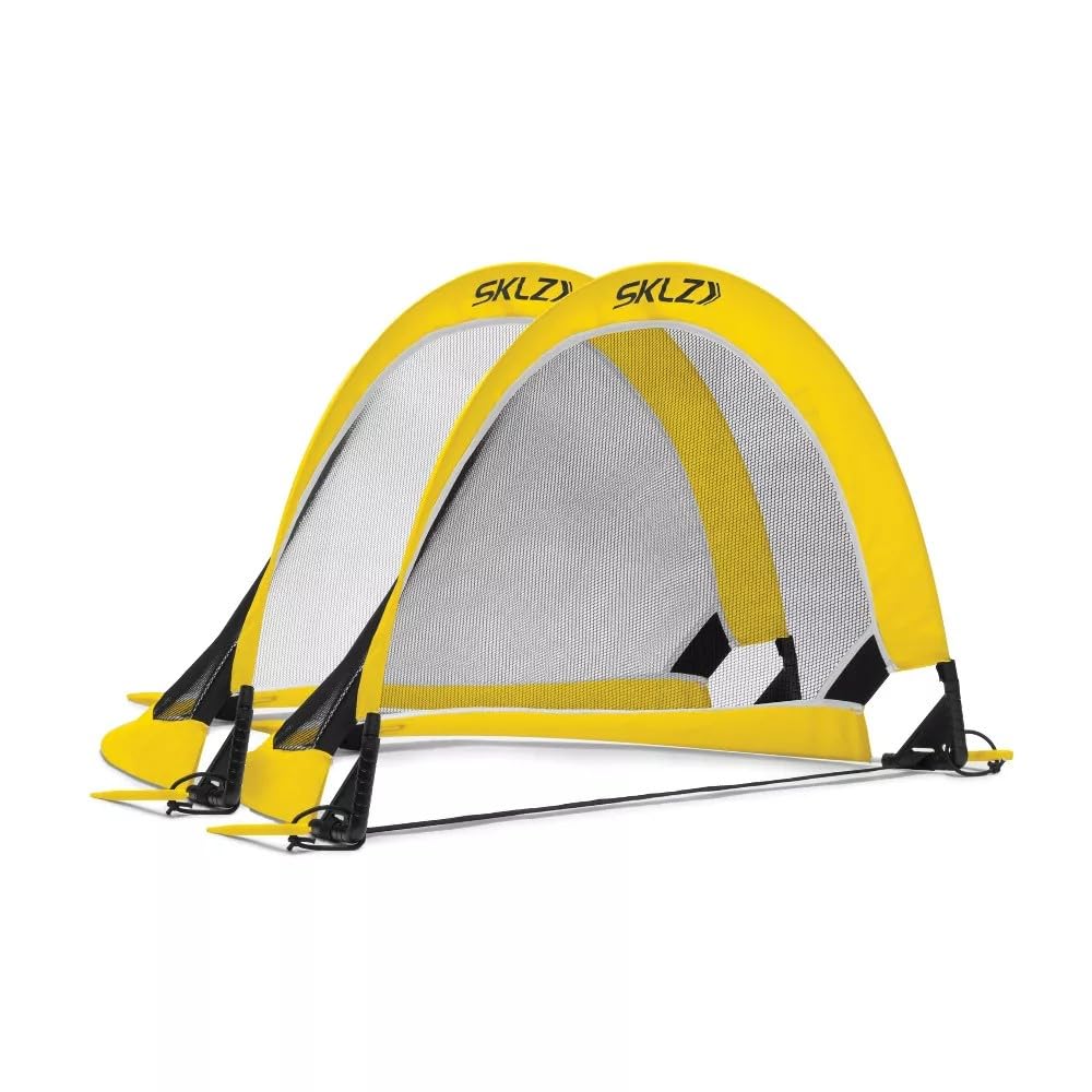 sklz-playmaker-set-de-2-buts-de-football-pop-up-pliables-avec-sac-de-transport image 4