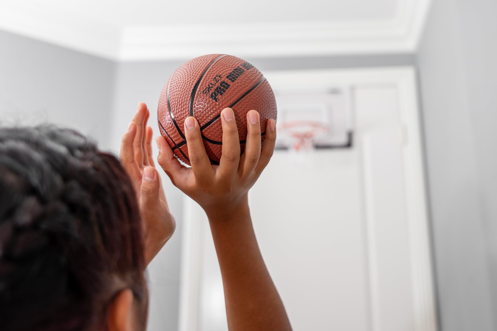 sklz-mini-ballon-de-basketball-12-5-cm-marron-ballon-de-remplacement-pro-mini-ho image 4