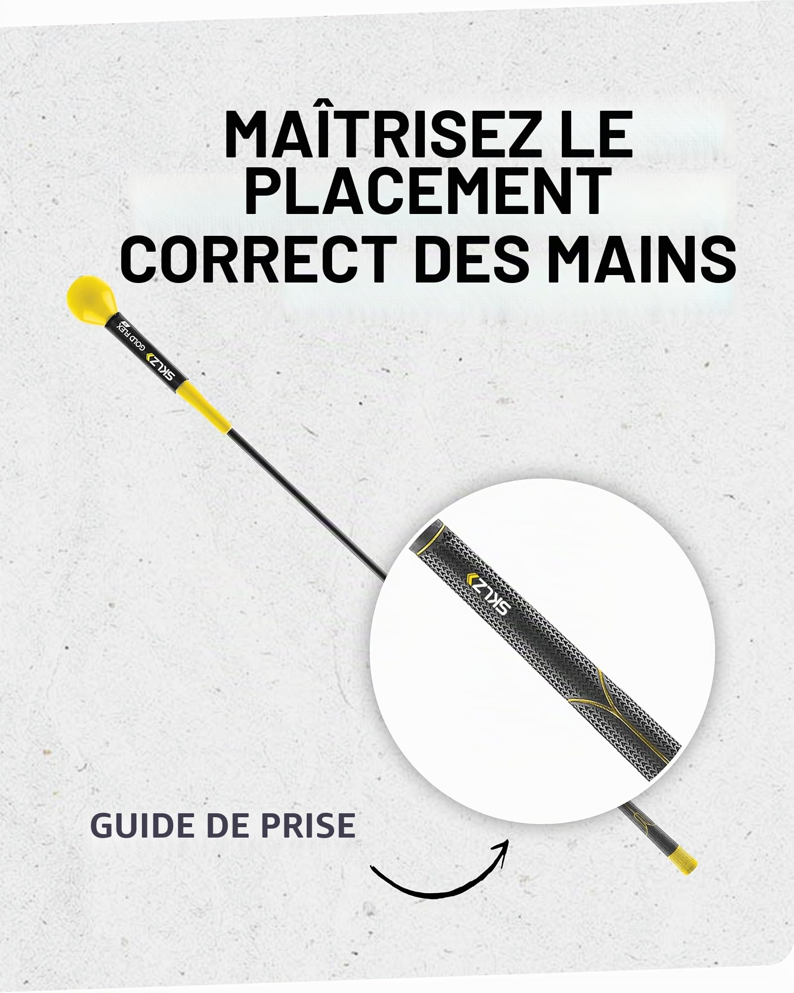 sklz-gold-flex-b-ton-d-chauffement-et-de-swing-golf-shaft-flexible image 5