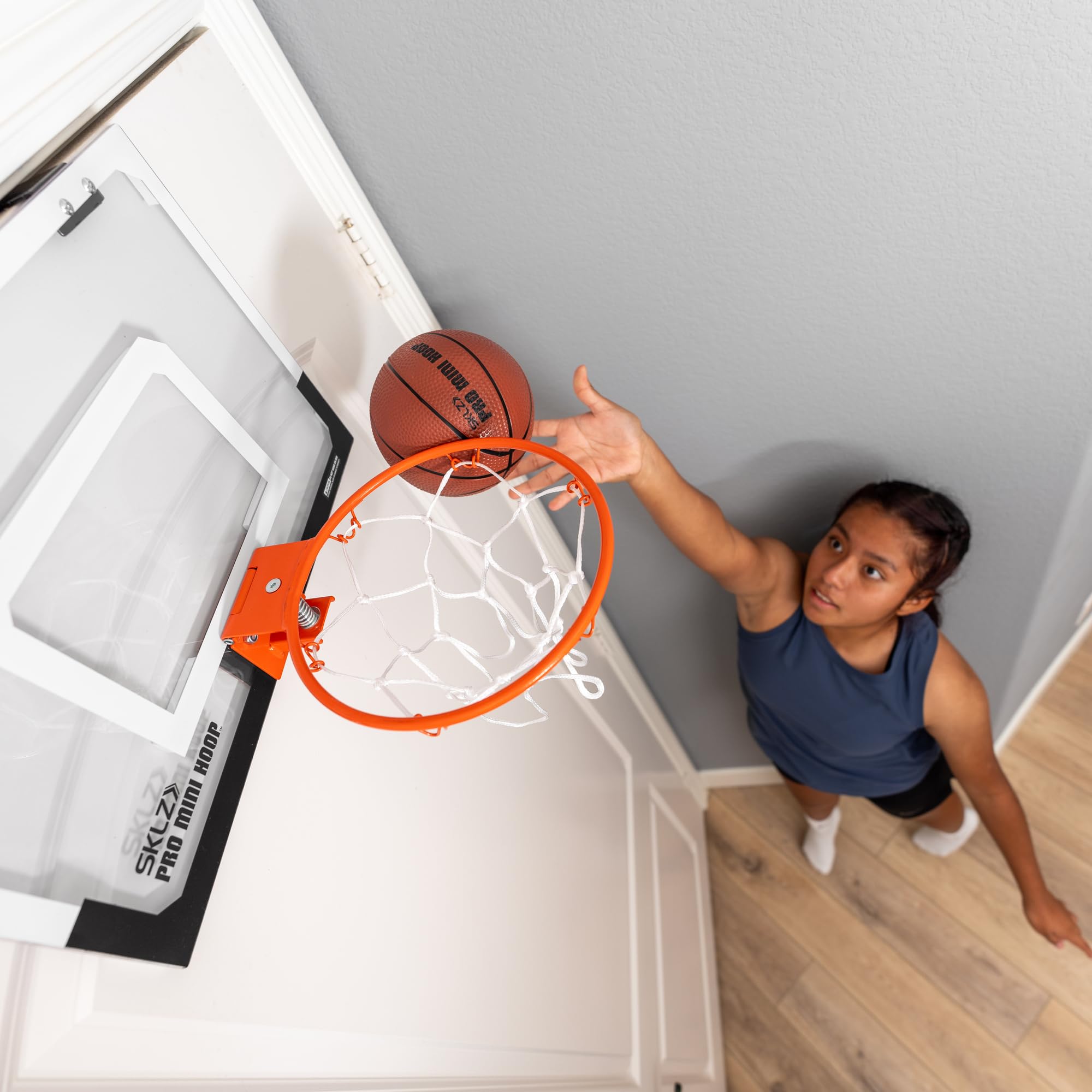 sklz-mini-ballon-de-basketball-12-5-cm-marron-ballon-de-remplacement-pro-mini-ho image 3