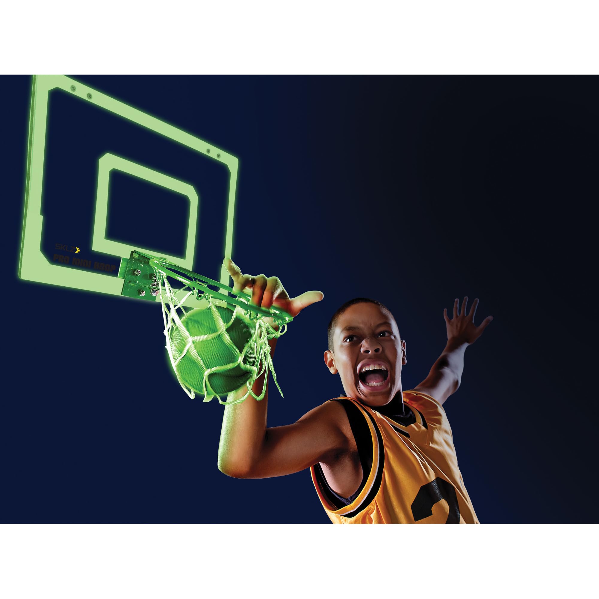 sklz-pro-mini-hoop-mini-panier-de-basketball-fixer-sur-porte-avec-panneau-incass image 3