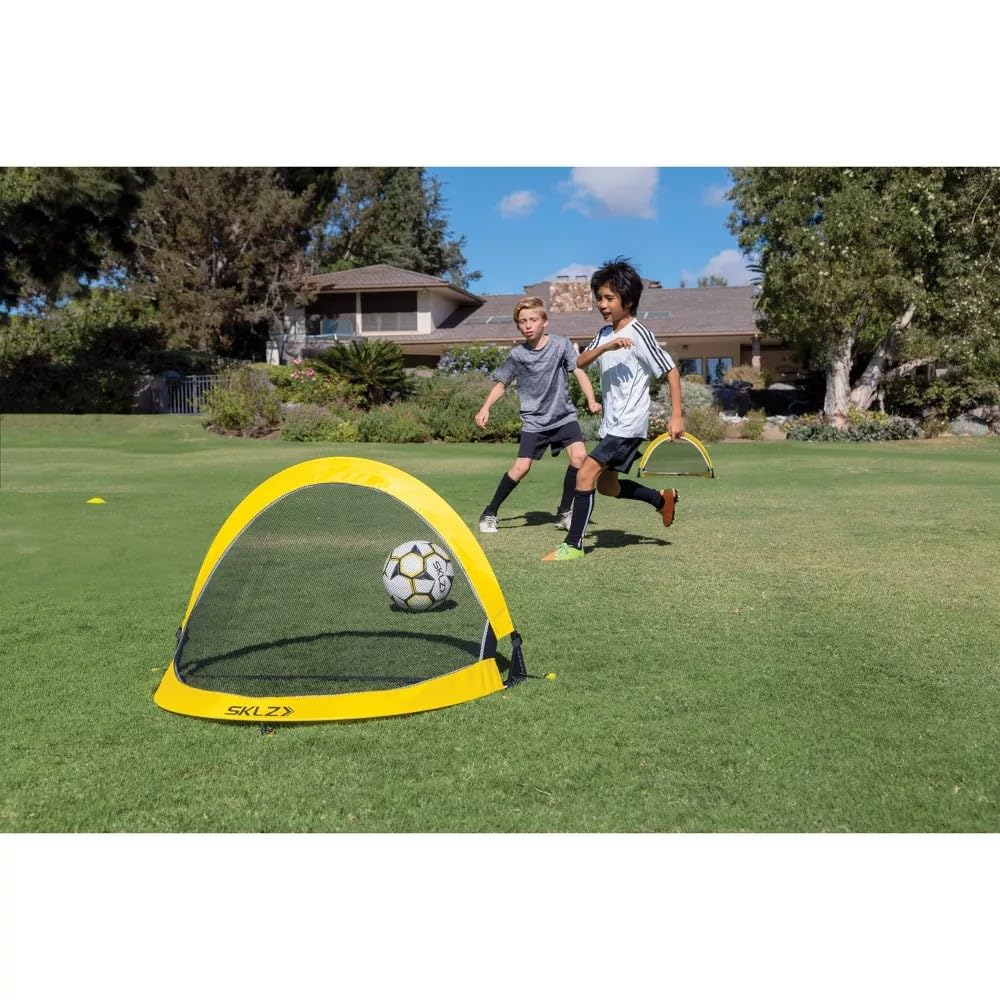 sklz-playmaker-set-de-2-buts-de-football-pop-up-pliables-avec-sac-de-transport image 6