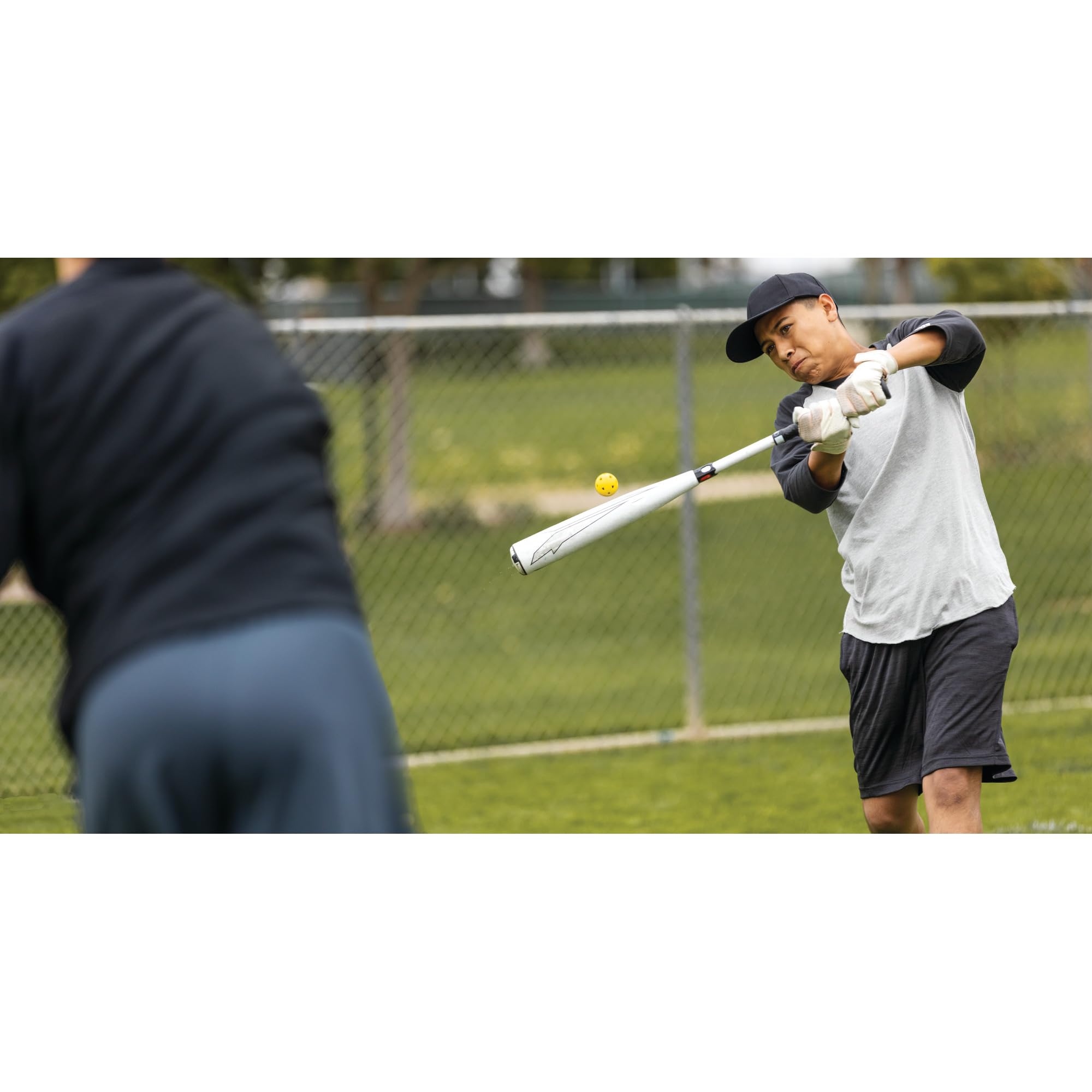 sklz-premium-impact-balls-balles-limitant-le-vol-pour-baseball-jaune-noir-entra- image 4