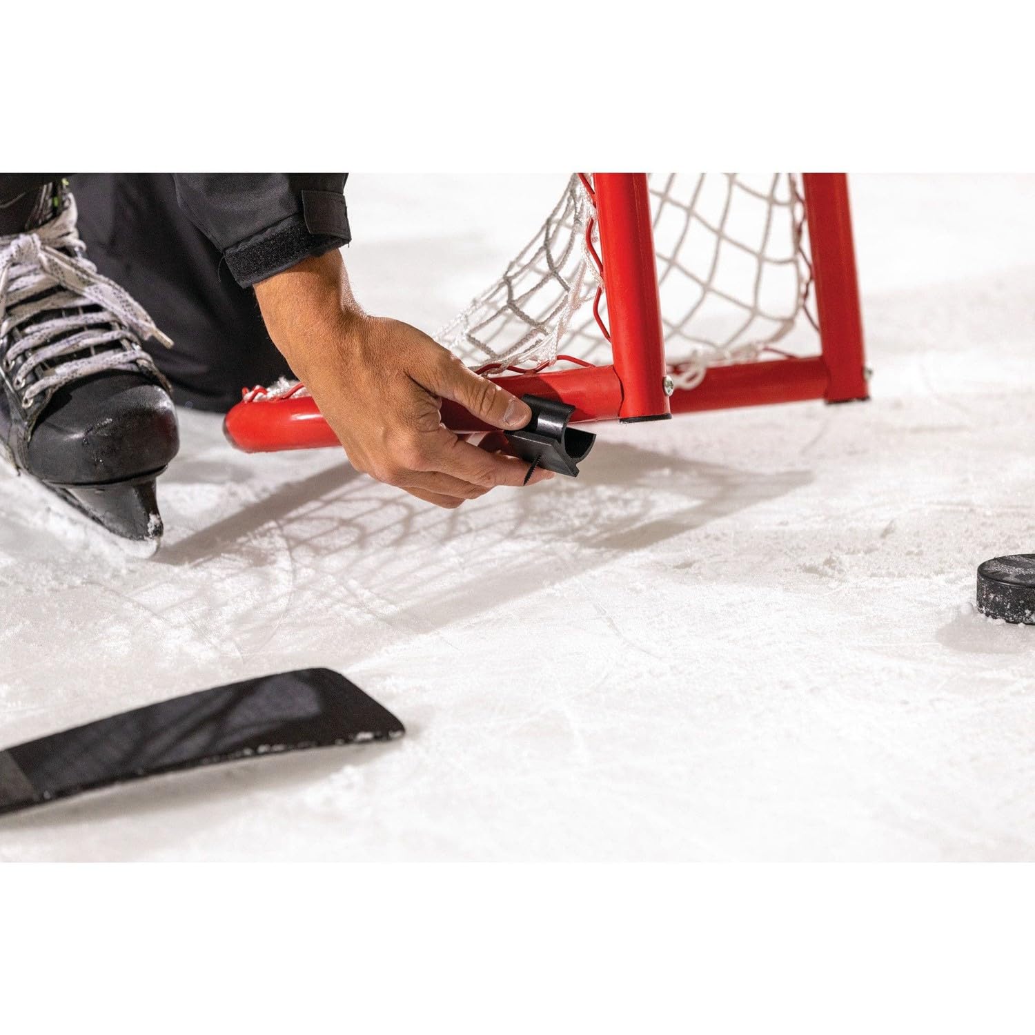 sklz-mini-passing-target-cible-de-passes-hockey-avec-cadre-acier-2-54-cm-et-file image 4