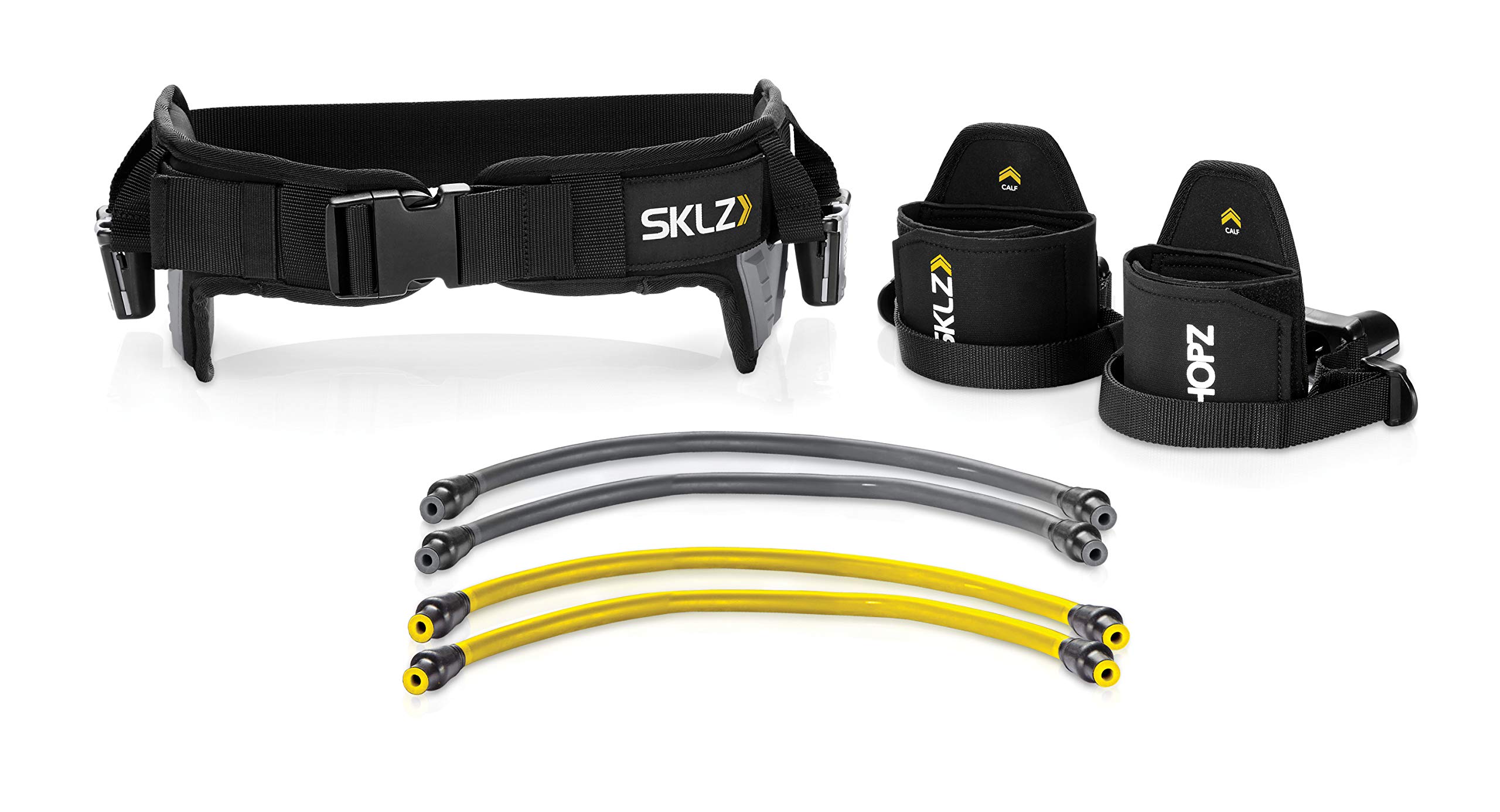 sklz-hopz-trainer-trigger-point-corde-sauter-avec-harnais-r-glable-pour-puissanc image 1