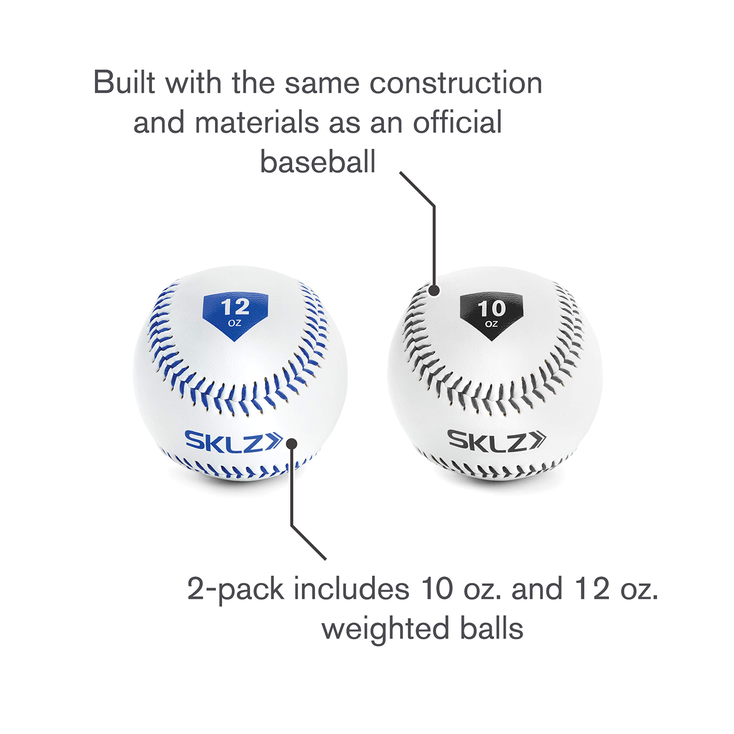 sklz-limited-flight-lot-de-6-balles-d-entra-nement-baseball-vol-limit-taille-off image 2