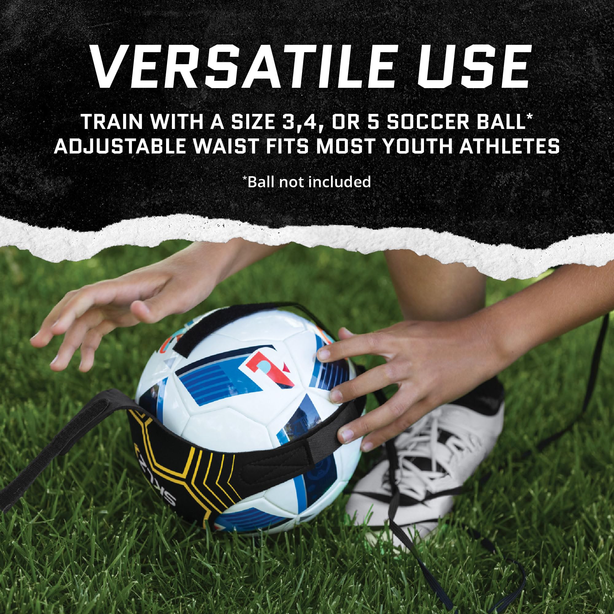 sklz-star-kick-volt-entra-neur-de-football-solo-r-glable-mains-libres-ballons-ta image 6