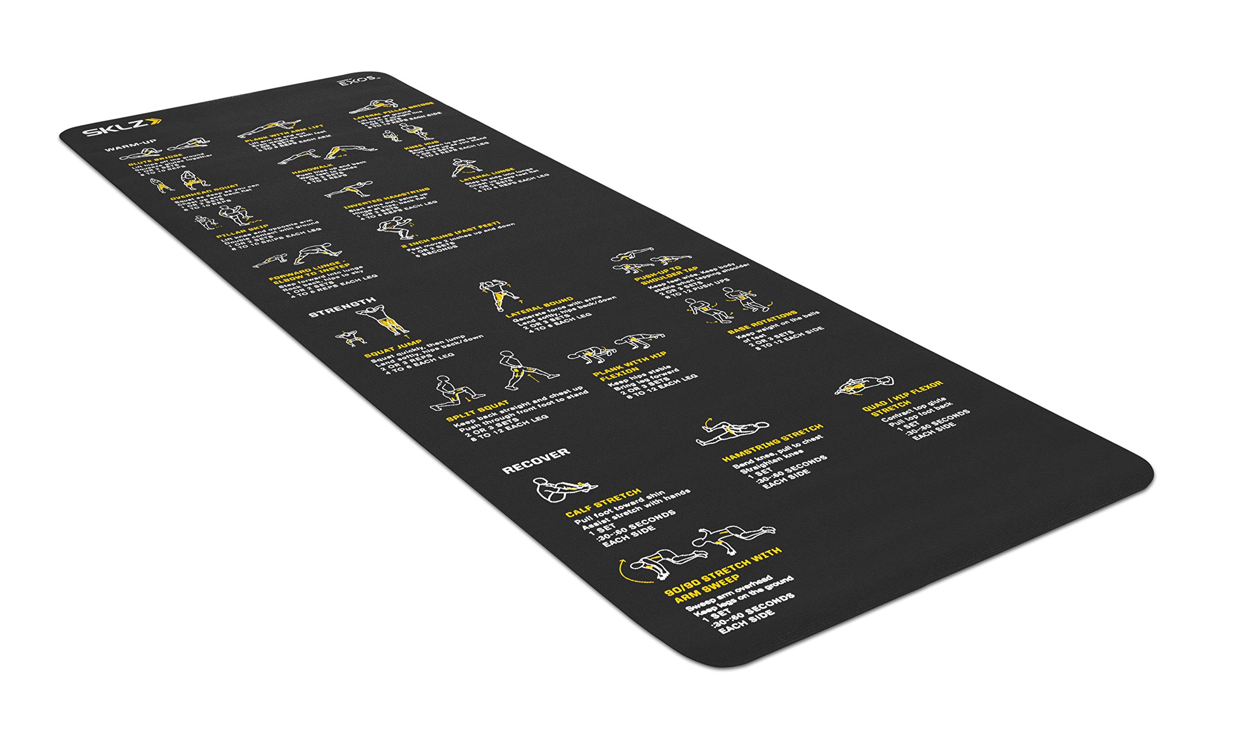 triggerpoint-sklz-sport-performance-trainer-mat-tapis-d-exercice-183-61-cm-6-3-m image 1