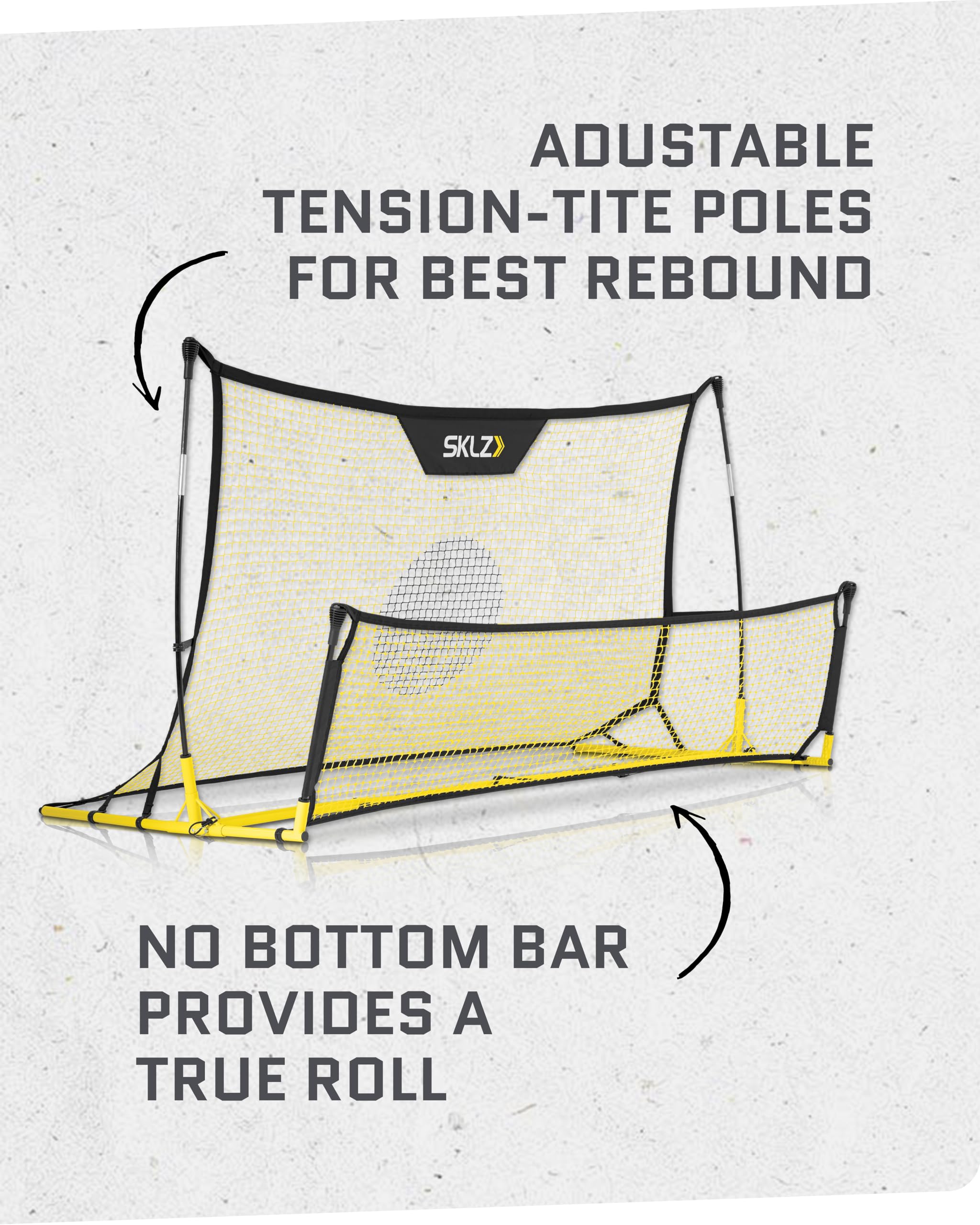 sklz-quickster-soccer-trainer-filet-de-r-verb-ration-6ft-x-4ft-pour-contr-le-et- image 6