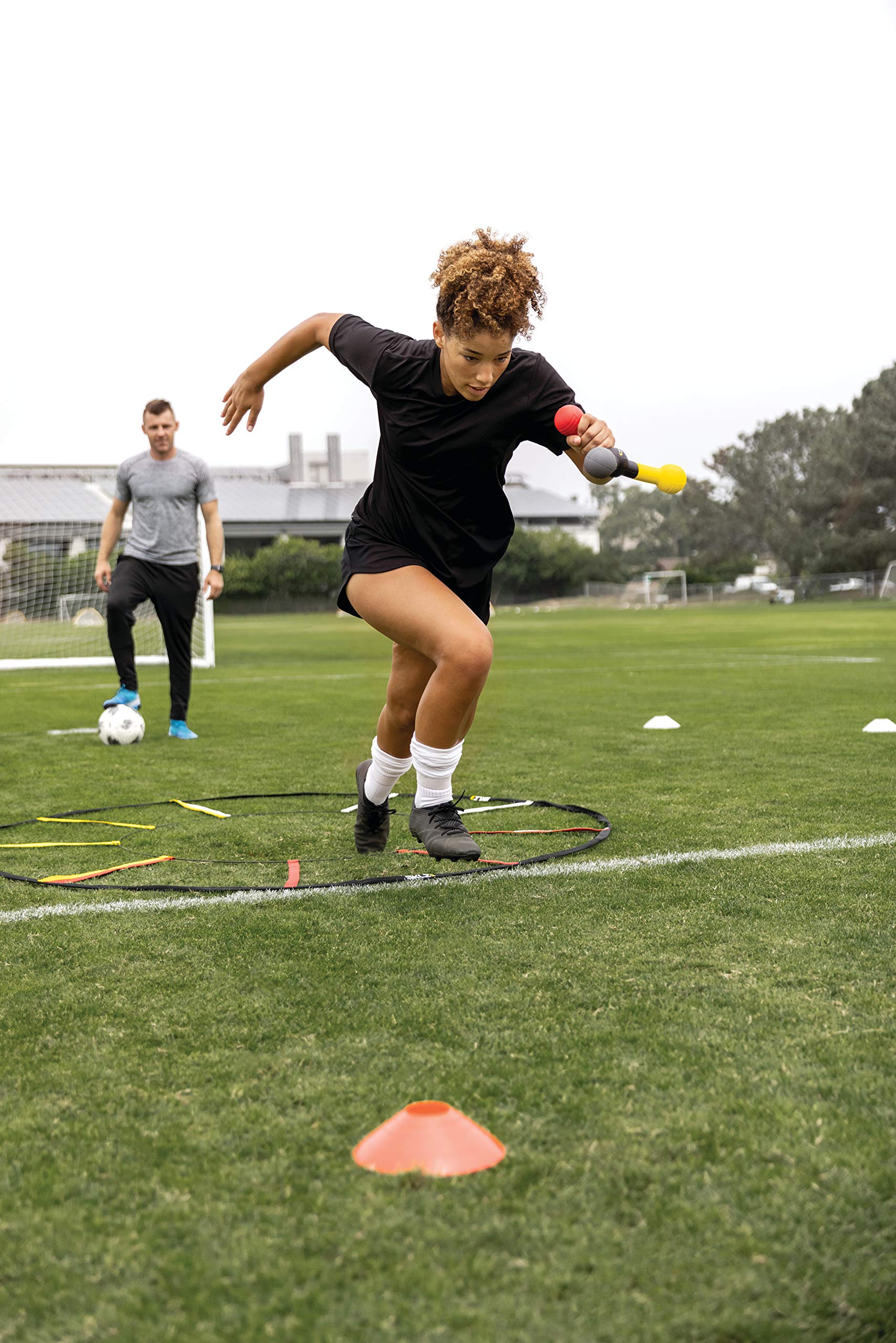 sklz-reactive-agility-ladder-and-cones-chelle-d-agilit-circulaire-avec-8-c-nes-c image 6