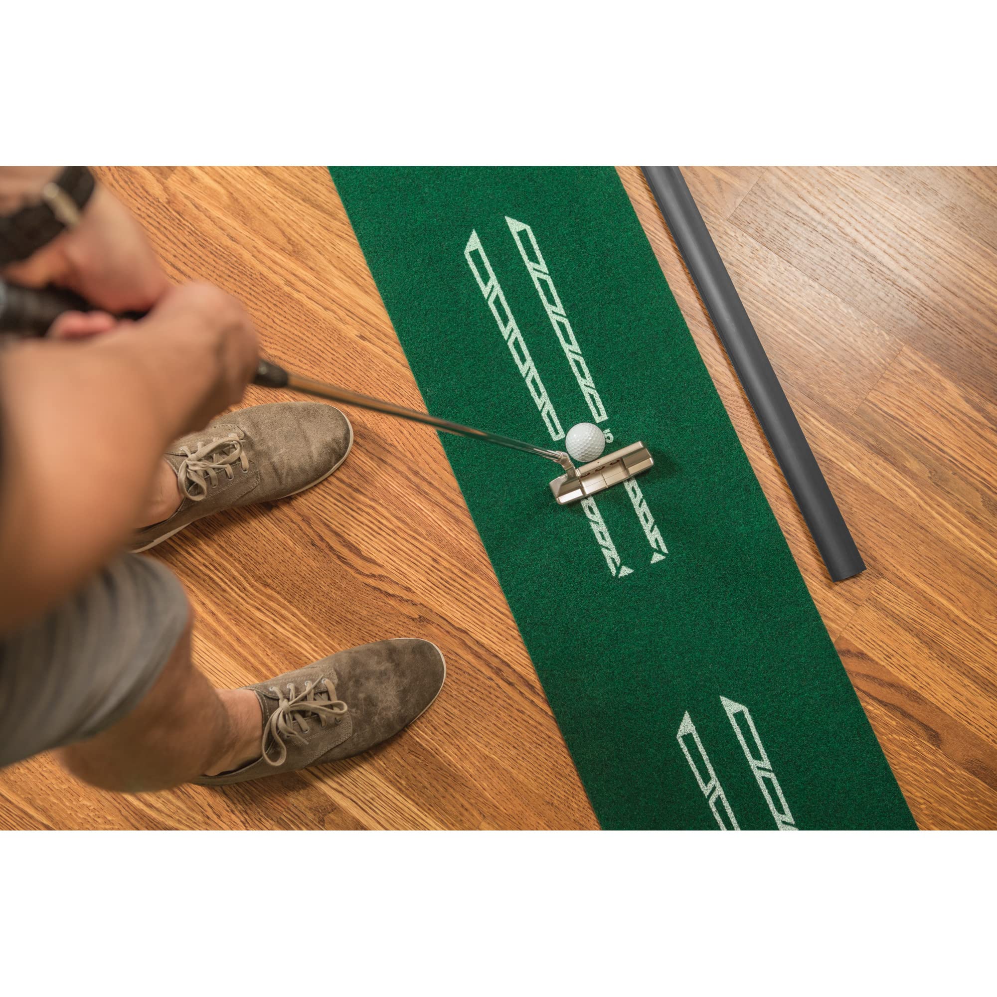 sklz-accelerator-pro-tapis-de-putting-golf-d-int-rieur-275-cm-avec-retour-de-bal image 6