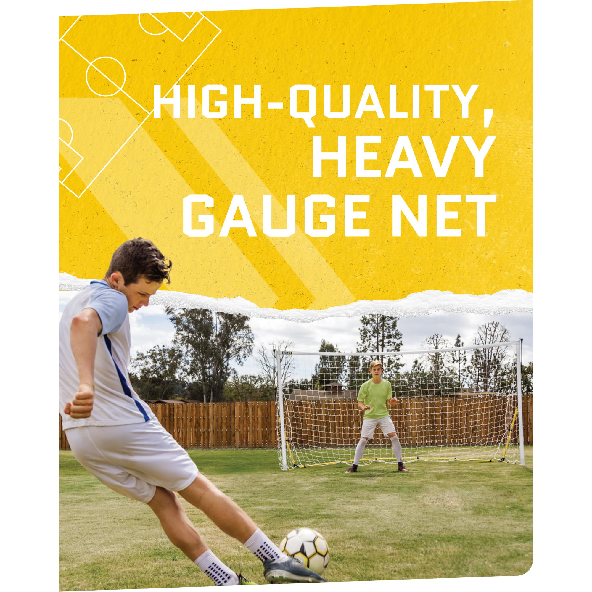 sklz-quickster-8x5-but-de-football-portable-avec-filet-montage-tension-tite-en-m image 5