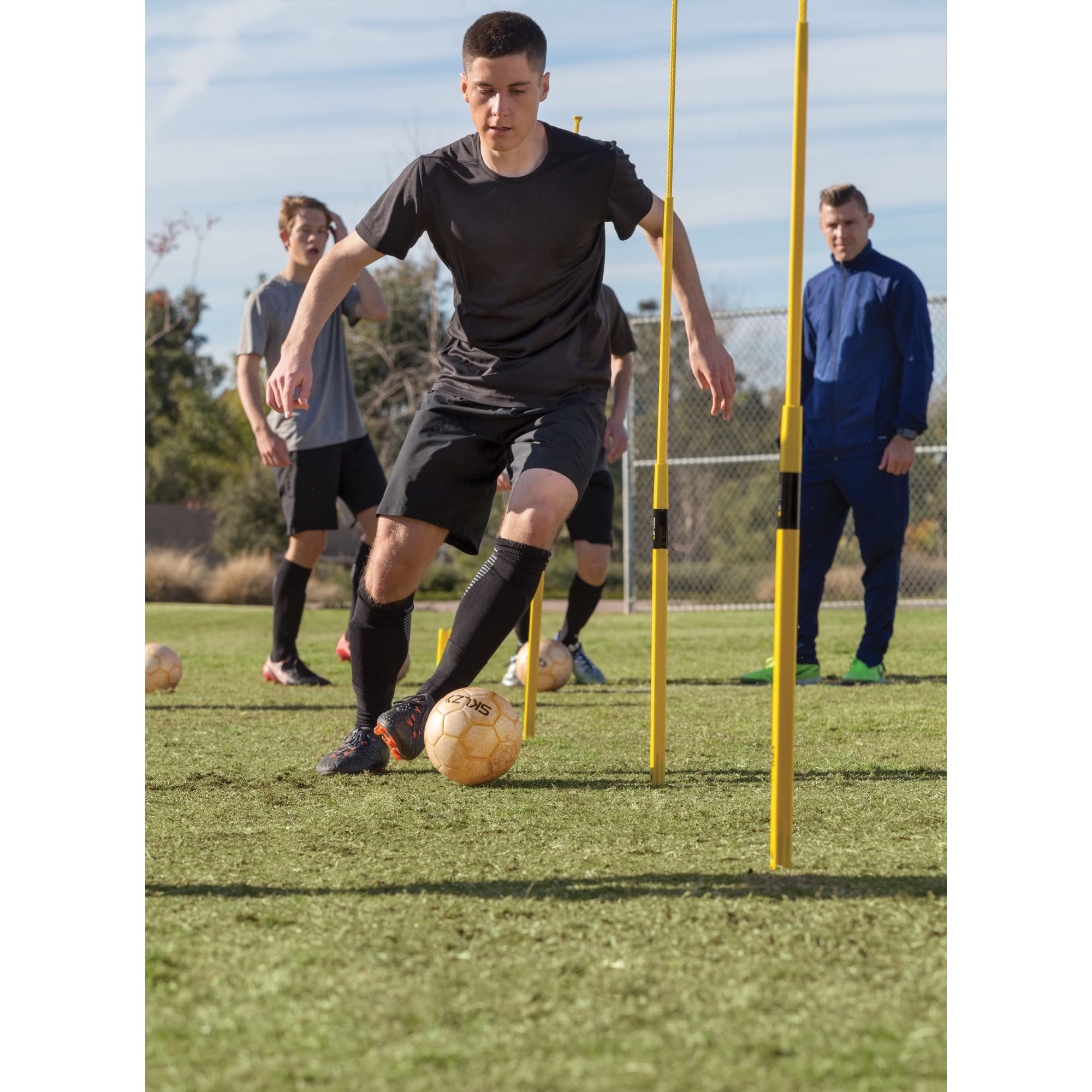 sklz-golden-touch-ballon-d-entra-nement-lest-taille-3-450-g-pour-technique-et-co image 5