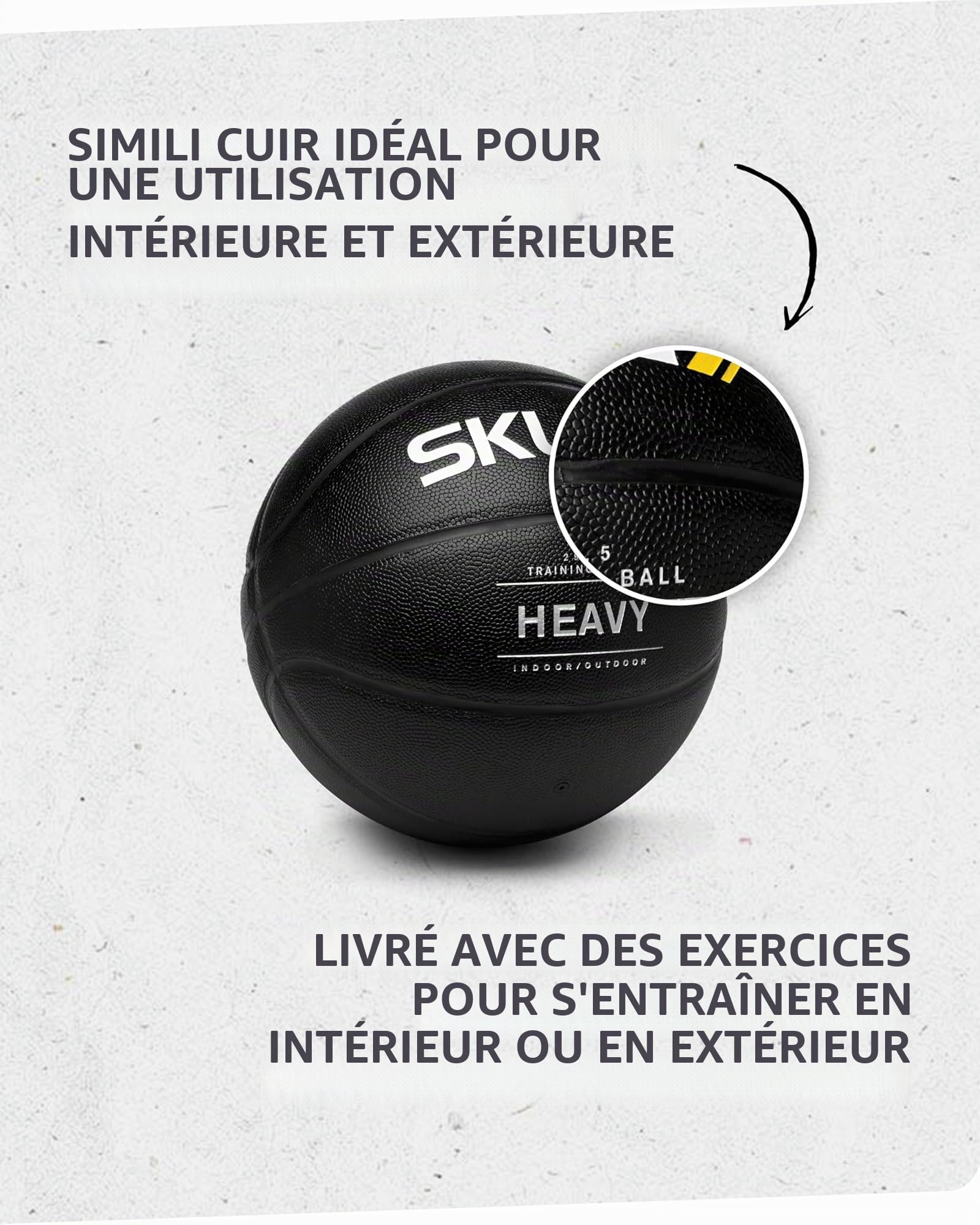sklz-weighted-training-basketball-ballon-de-basket-lest-taille-r-glementaire-75- image 7