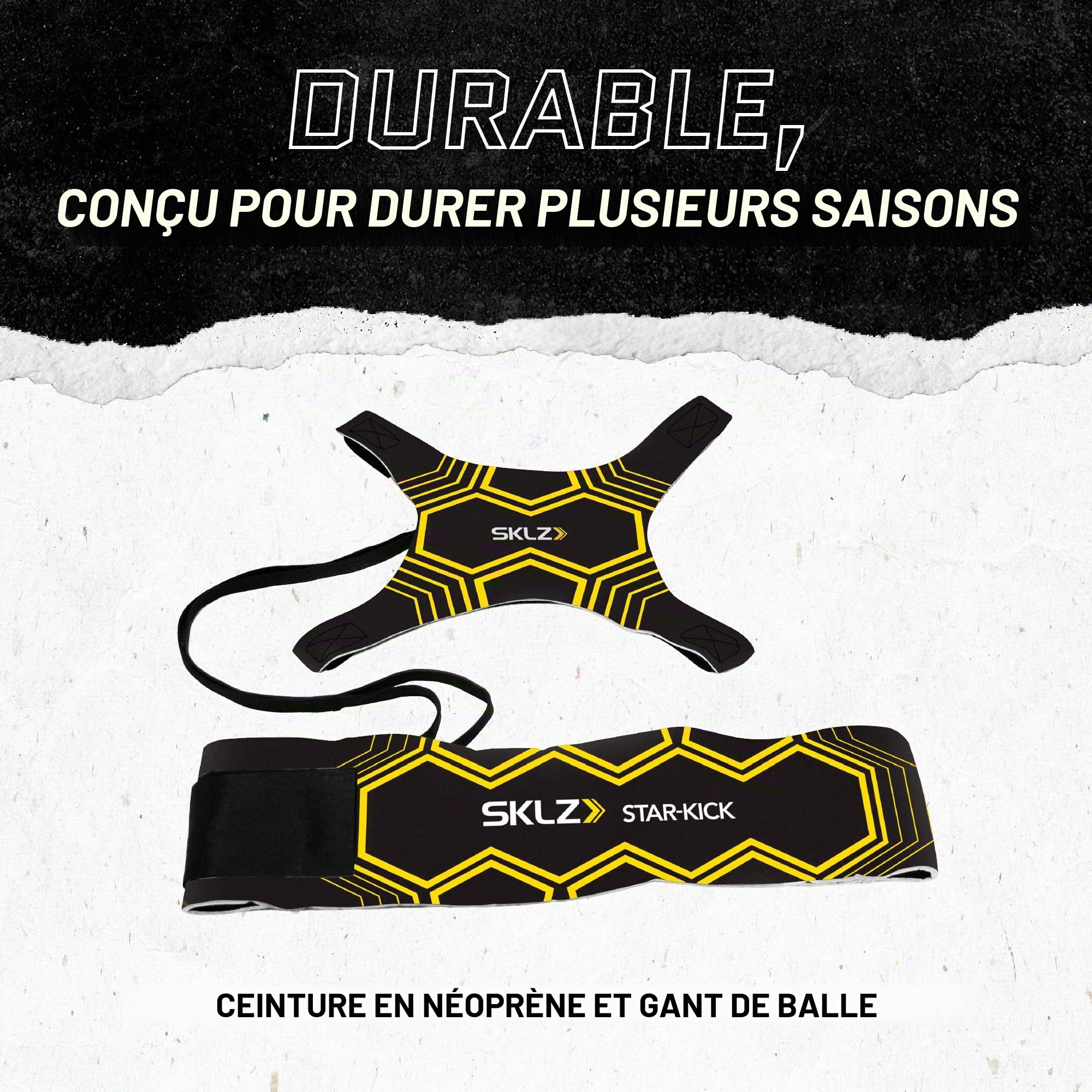 sklz-star-kick-volt-entra-neur-de-football-solo-r-glable-mains-libres-ballons-ta image 7
