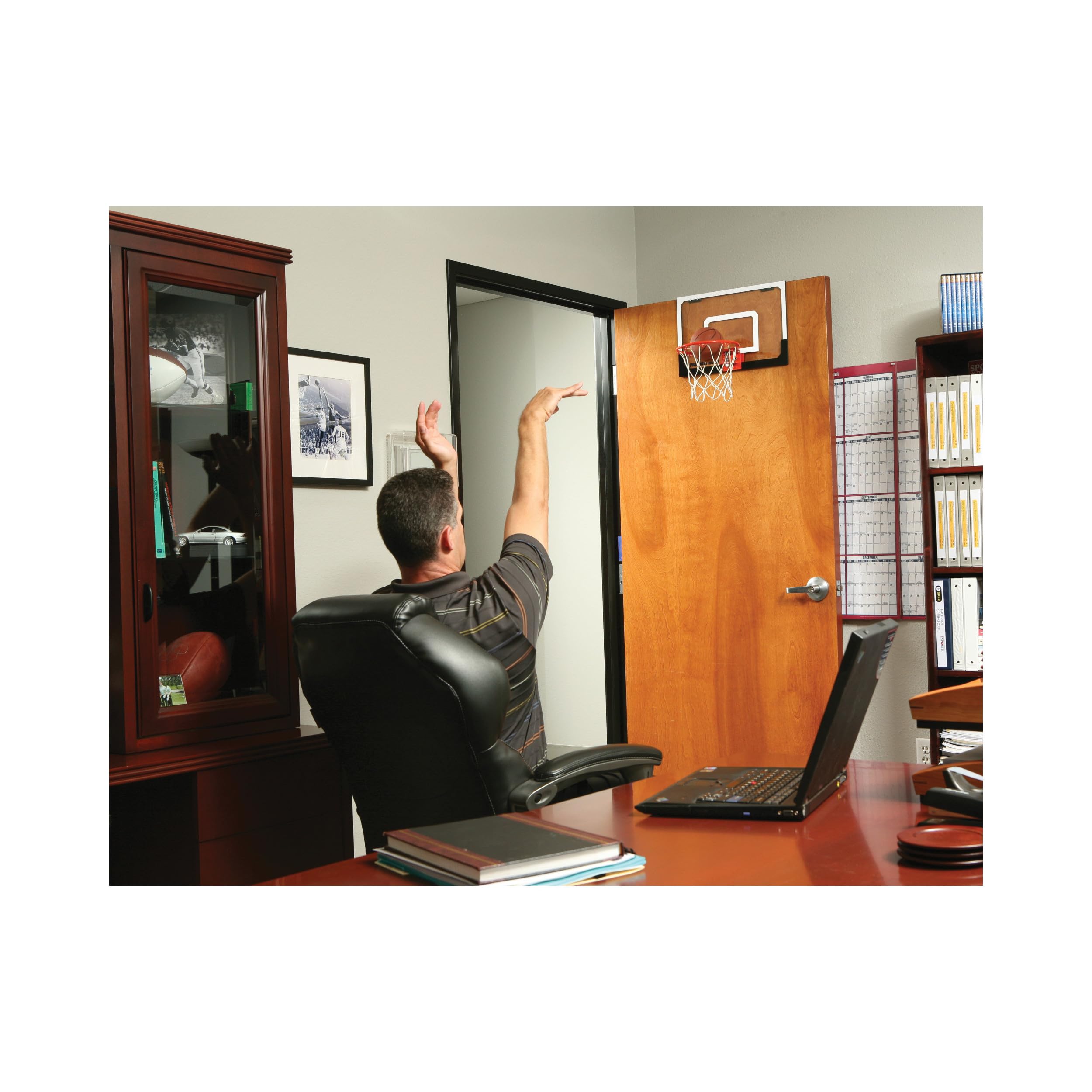 sklz-mini-ballon-de-basketball-12-5-cm-marron-ballon-de-remplacement-pro-mini-ho image 5
