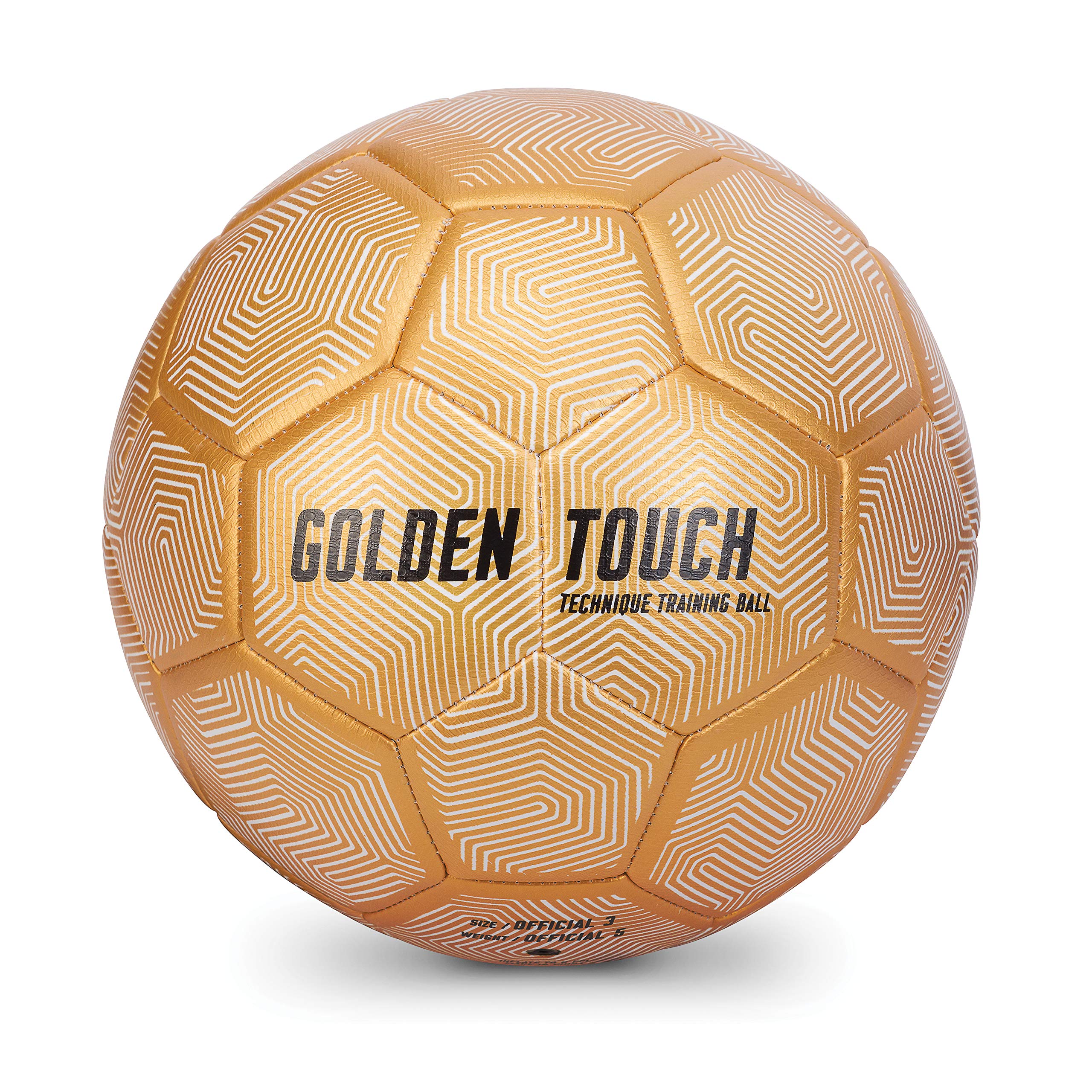 sklz-golden-touch-ballon-d-entra-nement-lest-taille-3-450-g-pour-technique-et-co image 2