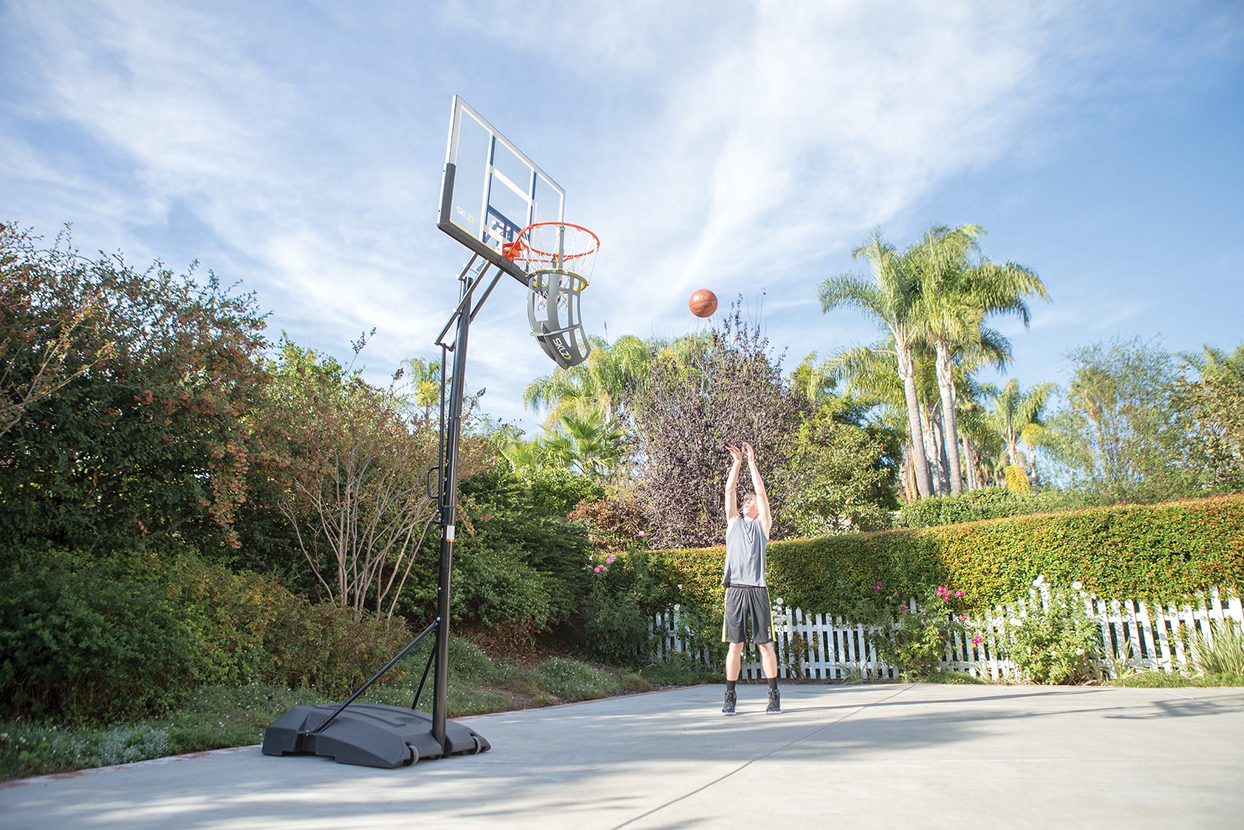 sklz-kick-out-syst-me-de-retour-de-ballon-pour-basketball-fixation-universelle-s image 5