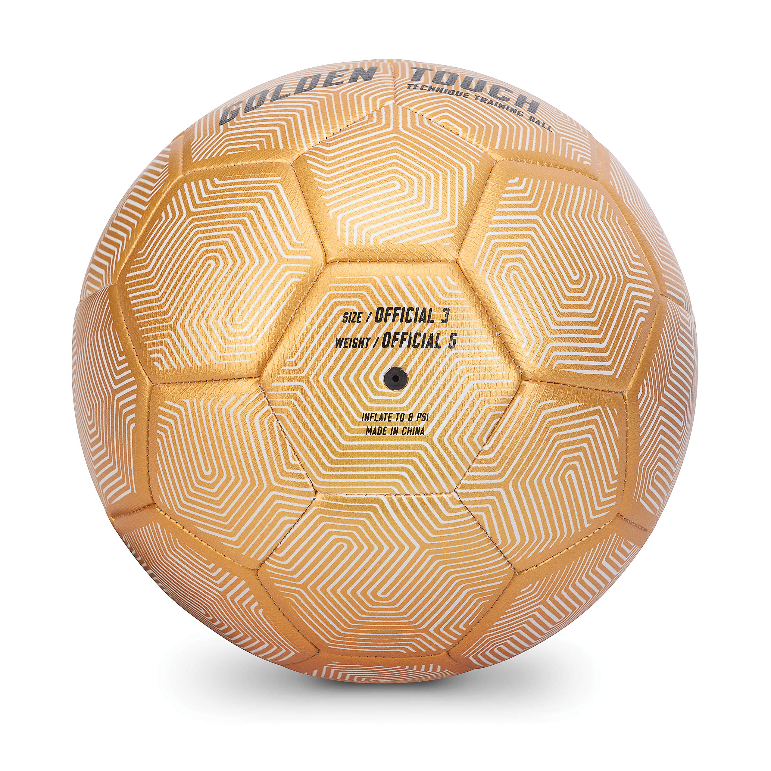 sklz-golden-touch-ballon-d-entra-nement-lest-taille-3-450-g-pour-technique-et-co image 3